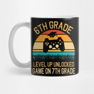 6th Grade Level Up Unlocked Game On 7th Grade Happy Class Of Back To School Senior Student Teacher Mug